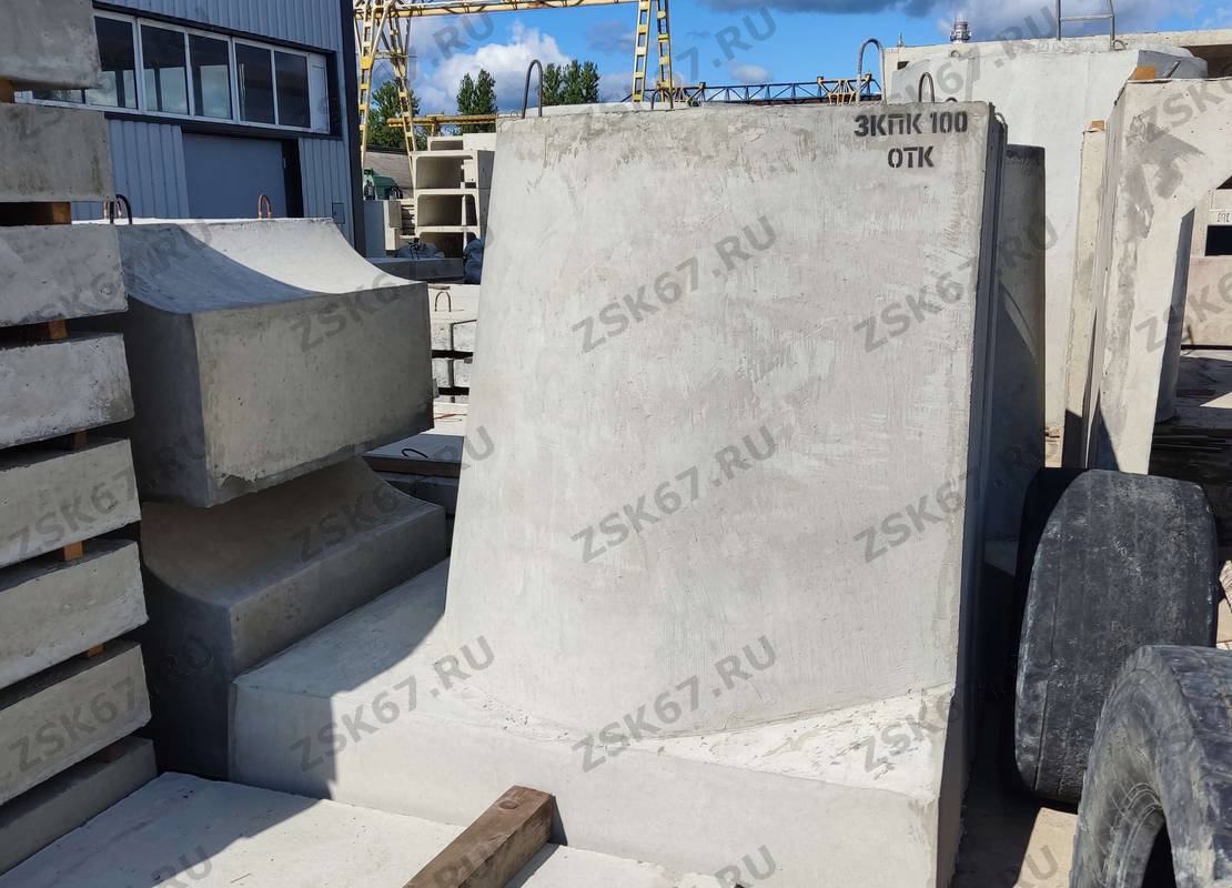 Звено оголовка ЗКПК100 — завод ЖБИ ЗСК 67