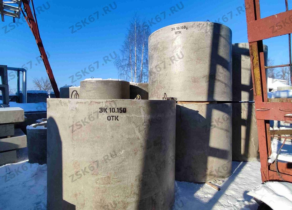 Звено трубы ЗК 10.150 — завод ЖБИ ЗСК 67