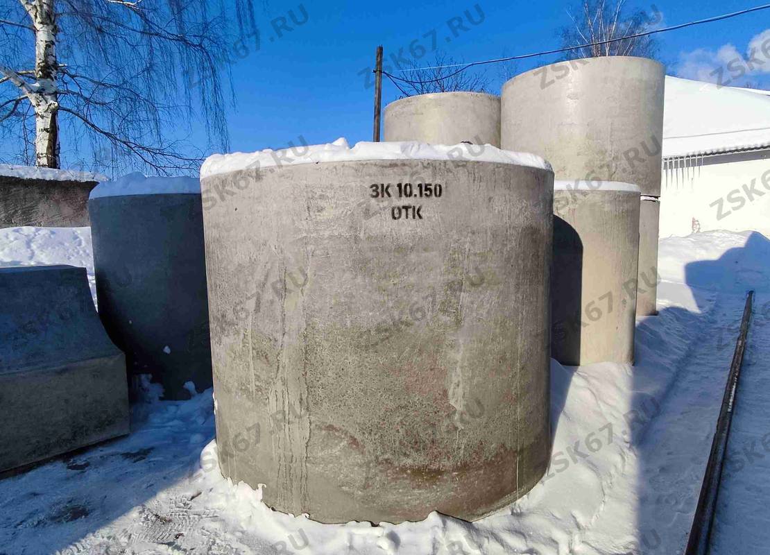 Звено трубы ЗК 10.150 — завод ЖБИ ЗСК 67